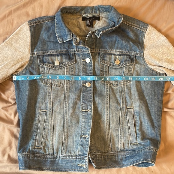 forever 21 jean jacket | M - Picture 7 of 7
